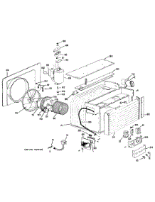 02 - Section2 parts for Ge Air Conditioner AC610APT1 from AppliancePartsPros.com
