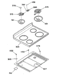 02 - Section2 parts for Ge Range 24488W0 from AppliancePartsPros.com