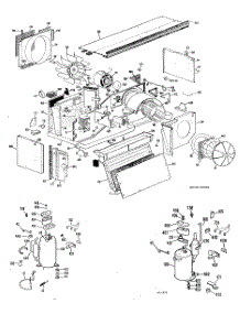 02 - Section2 parts for Ge Air Conditioner A2B368DEAL3R from AppliancePartsPros.com