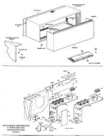 02 - Section2 parts for Ge Air Conditioner A2B593EPAS1Y from AppliancePartsPros.com