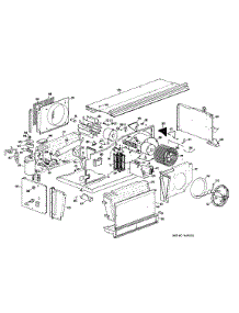 02 - Section2 parts for Ge Air Conditioner A2B688EVESW1 from AppliancePartsPros.com