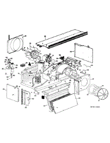 02 - Section2 parts for Ge Air Conditioner A2B749DGALEA from AppliancePartsPros.com