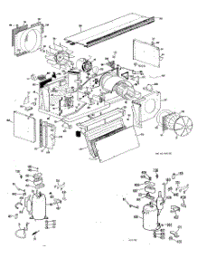 04 - Section4 parts for Ge Air Conditioner ACB768DJCSD1 from AppliancePartsPros.com