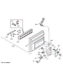03 - Section3 parts for Ge Air Conditioner ACM08FAX1 from AppliancePartsPros.com