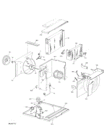 04 - Section4 parts for Ge Air Conditioner ACM10AAX1 from AppliancePartsPros.com