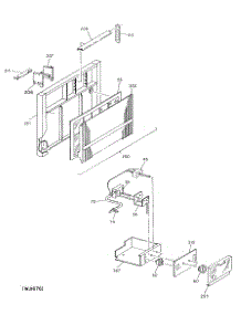 05 - Section5 parts for Ge Air Conditioner ACM10AAX1 from AppliancePartsPros.com