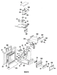 02 - Section2 parts for Ge Air Conditioner ACS18DBM1 from AppliancePartsPros.com