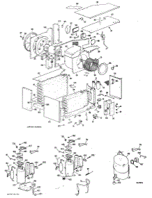 03 - Section3 parts for Ge Air Conditioner AD723DTX1 from AppliancePartsPros.com