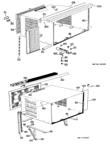 02 - Section2 parts for Ge Air Conditioner AD913AMW3 from AppliancePartsPros.com