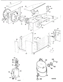 02 - Section2 parts for Ge Air Conditioner AD919DSE1 from AppliancePartsPros.com