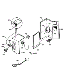 02 - Section2 parts for Ge Air Conditioner AED22DAR1 from AppliancePartsPros.com