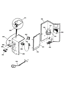 02 - Section2 parts for Ge Air Conditioner AED22DAR2 from AppliancePartsPros.com