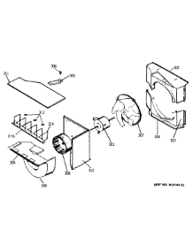 03 - Section3 parts for Ge Air Conditioner AED22DAR2 from AppliancePartsPros.com