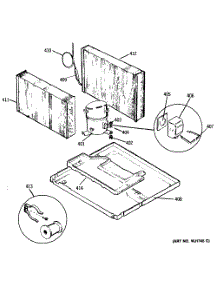 04 - Section4 parts for Ge Air Conditioner AED22DAR2 from AppliancePartsPros.com