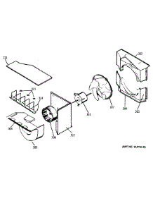 02 - Section2 parts for Ge Air Conditioner AEM14AAV1 from AppliancePartsPros.com