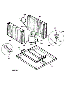 04 - Section4 parts for Ge Air Conditioner AEM14AAV1 from AppliancePartsPros.com