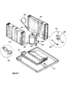 04 - Section4 parts for Ge Air Conditioner AEM18DAV1 from AppliancePartsPros.com