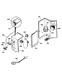 02 - Section2 parts for Ge Air Conditioner AEM23DAR1 from AppliancePartsPros.com