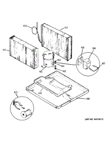 04 - Section4 parts for Ge Air Conditioner AEP23DAR1 from AppliancePartsPros.com