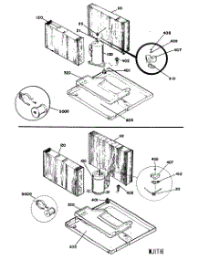 03 - Section3 parts for Ge Air Conditioner AES18DAM1 from AppliancePartsPros.com