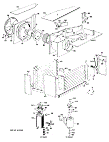 02 - Section2 parts for Ge Air Conditioner AF812DMW1 from AppliancePartsPros.com