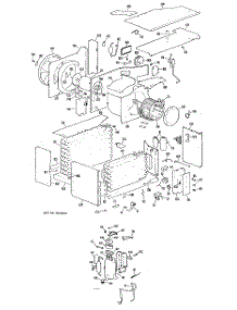 02 - Section2 parts for Ge Air Conditioner AFN15DSE1 from AppliancePartsPros.com