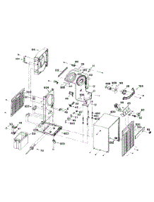 02 - Section2 parts for Ge Dehumidifier AHD15ACS1 from AppliancePartsPros.com