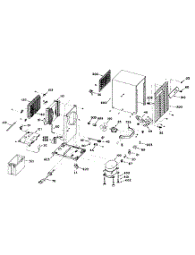 03 - Section3 parts for Ge Dehumidifier AHD38ACS1 from AppliancePartsPros.com