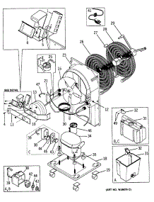 02 - Section2 parts for Ge Dehumidifier AHE50AAF1 from AppliancePartsPros.com