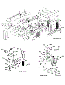 03 - Section3 parts for Ge Air Conditioner AJC06LSL3 from AppliancePartsPros.com