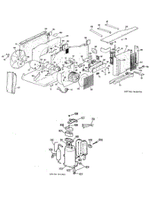 02 - Section2 parts for Ge Air Conditioner AJE10D1T2 from AppliancePartsPros.com