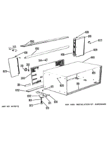02 - Section2 parts for Ge Air Conditioner AJH06A5N1 from AppliancePartsPros.com