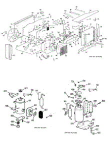 04 - Section4 parts for Ge Air Conditioner AJH06A741 from AppliancePartsPros.com