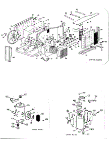 03 - Section3 parts for Ge Air Conditioner AJP08A1S1 from AppliancePartsPros.com
