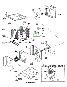02 - Section2 parts for Ge Air Conditioner ALA15DAM1 from AppliancePartsPros.com