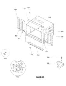 02 - Section2 parts for Ge Air Conditioner AMS06LAM1 from AppliancePartsPros.com