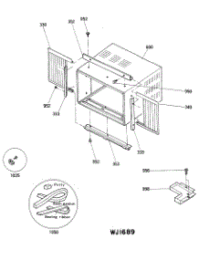 03 - Section3 parts for Ge Air Conditioner AMV18DAM2 from AppliancePartsPros.com