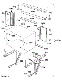 02 - Section2 parts for Ge Air Conditioner ANK12D2V1 from AppliancePartsPros.com