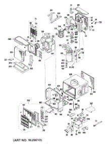 03 - Section3 parts for Ge Air Conditioner APK15D1V1 from AppliancePartsPros.com