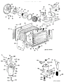 02 - Section2 parts for Ge Air Conditioner AQ806FSN1 from AppliancePartsPros.com