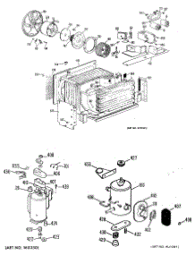 02 - Section2 parts for Ge Air Conditioner AQ808AAQ1 from AppliancePartsPros.com