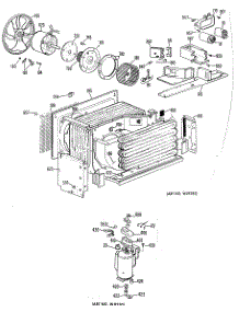 02 - Section2 parts for Ge Air Conditioner AQ810ASW1 from AppliancePartsPros.com