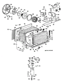 02 - Section2 parts for Ge Air Conditioner AQM08FAC1 from AppliancePartsPros.com