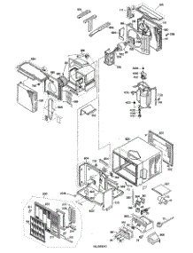 03 - Section3 parts for Ge Air Conditioner ARK18D2V1 from AppliancePartsPros.com