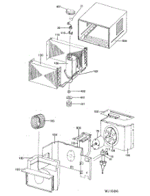 02 - Section2 parts for Ge Air Conditioner ASL06LAM1 from AppliancePartsPros.com