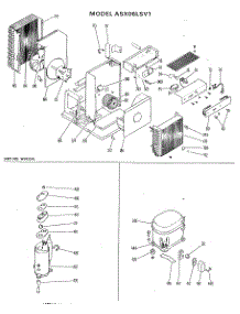 02 - Section2 parts for Ge Air Conditioner ASX06LSV1 from AppliancePartsPros.com
