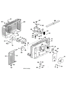 02 - Section2 parts for Ge Air Conditioner AT505FMN2 from AppliancePartsPros.com