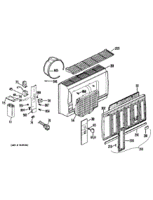 02 - Section2 parts for Ge Air Conditioner ATV06LAC1 from AppliancePartsPros.com