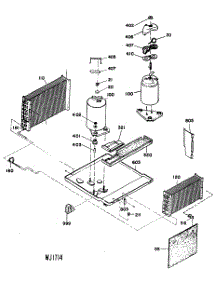 03 - Section3 parts for Ge Air Conditioner AVS08FAC1 from AppliancePartsPros.com
