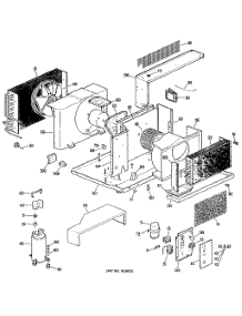 02 - Section2 parts for Ge Air Conditioner AVS10AAX2 from AppliancePartsPros.com